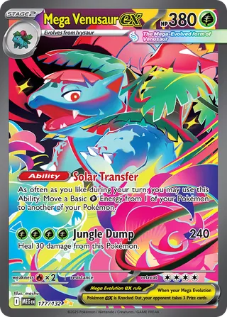 Mega Venusaur ex (Mega Evolution 177/132)